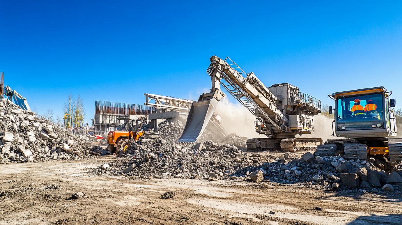 Découvrez les avantages des concasseurs et cribles pour le recyclage et la démolition