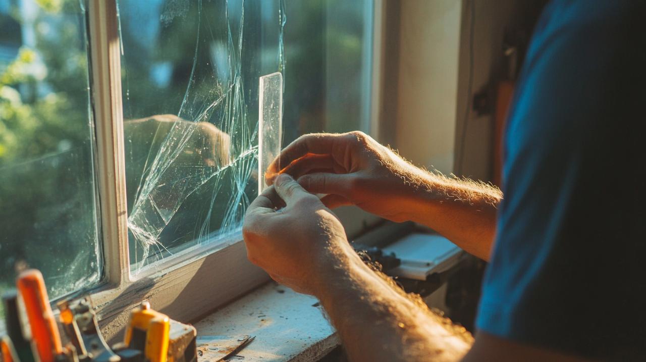 Les fautes à ne jamais commettre pour réparer une fissure dans une vitre efficacement
